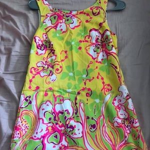Lilly Pulitzer Delia shift sunflower yellow dress